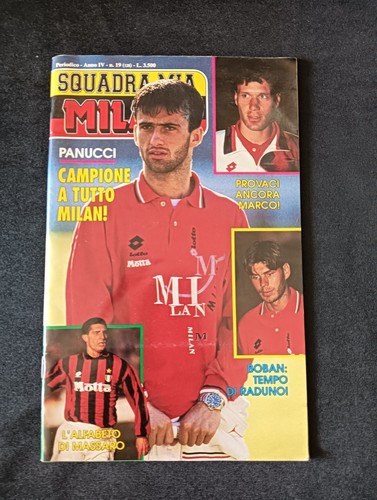 Rivista milan squadra - milan,