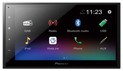 Pioneer dmh a340dab autoradio - pioneer,