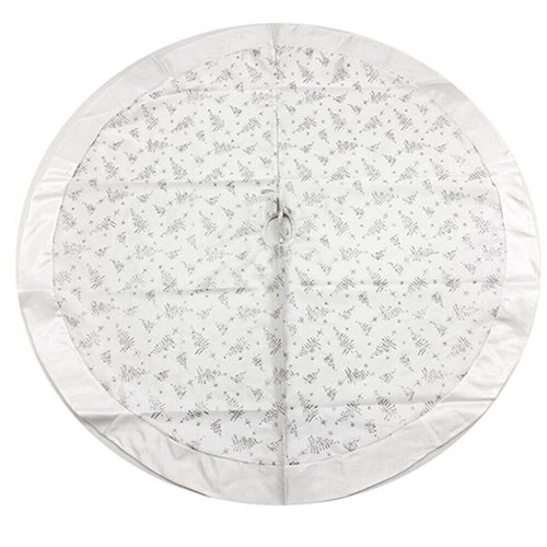 Tappeto bianco argento gonna - tappeto, e