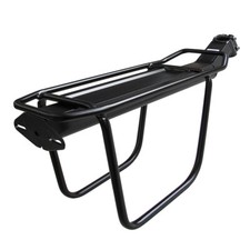 Mvtek Portapacchi Posteriore 44cm 37x13cm Sbalzo Curvo Nero Protezioni Laterali