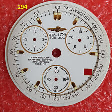 quadrante 30 sector sge 300 cal. ETA 251.262 Chronograph dial watch zifferblat