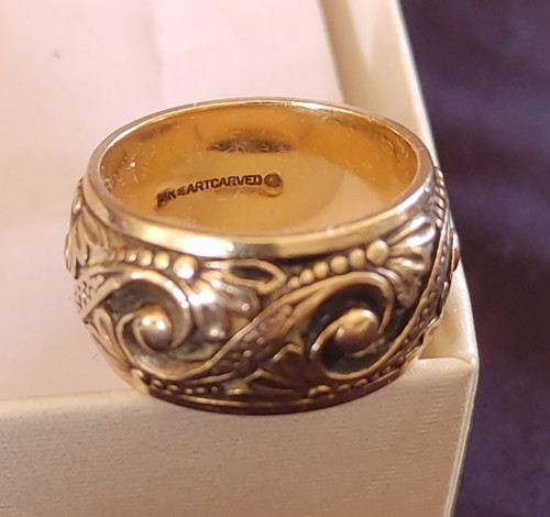 Anello fede fascia oro 14k - fede,