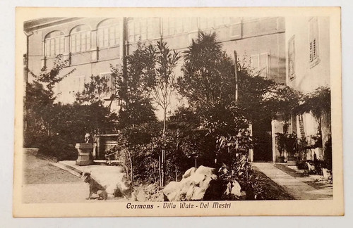 Cartolina cormons villa - cormons,