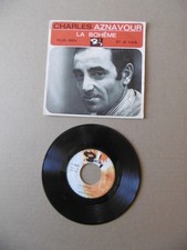 VINYLE 45T.  Charles Aznavour