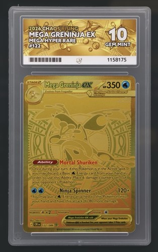 Graded ace mega greninja - 10,