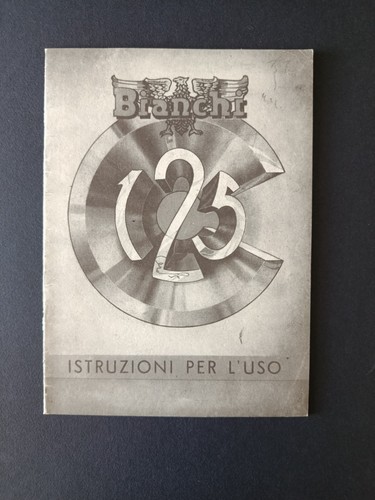 Bianchi 125 motoleggera - bianchi,