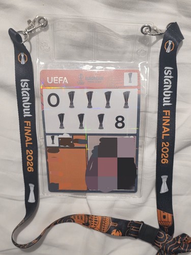 Pass lanyard finale uefa - &,