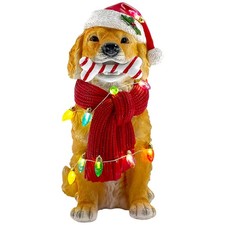 Christmas Golden Retriever