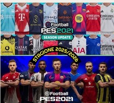 PATCH PES 2021 PS4/PS5/PC-AGGIORNATA ALLA STAGIONE 25/26 V1 Agg.Mercato Estivo