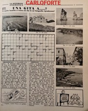 CARLOFORTE CAGLIARI 1983 PAGINA INTERA CON SEI  FOTO