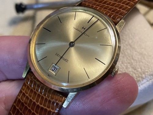Vintage hamilton intra matic - vintage,