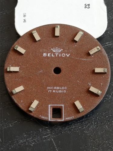 Raro quadrante beltiov - beltiov, 17