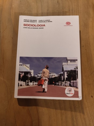 Libro sociologia anno liceo - libro,