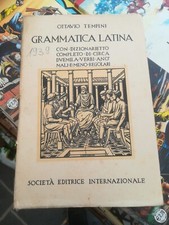 Ottavio Tempini Grammatica Latina 1939