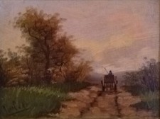 Dipinto Olio Su Tela di