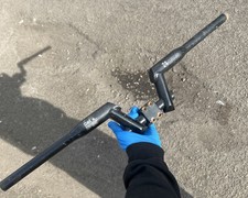 Manubrio e stelo vintage 24