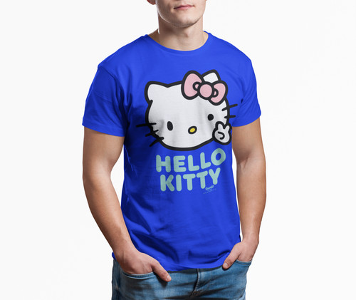 Shirt uomo hello kitty - hello, peace