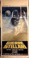 Locandina Originale GUERRE STELLARI - 1977 STAR WARS - Ottime Condizioni 