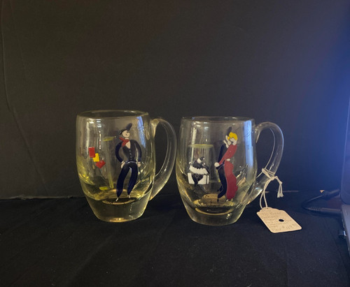 Tazze birra vintage anni 30 - 2,