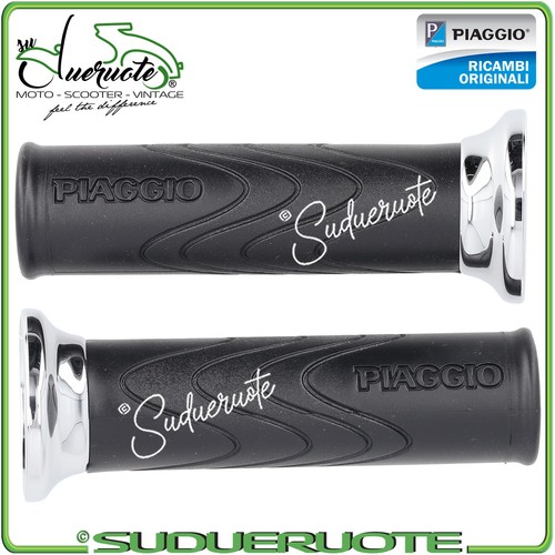 Manopole moto nere - nere, per