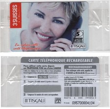TISCALI 3 SUISSES N S B CARTE