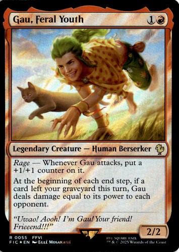 Mtg fic surge - gau,, feral
