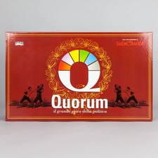 QUORUM il grande gioco della politica SMEMORANDA - GUT Edizioni - COMPLETO!