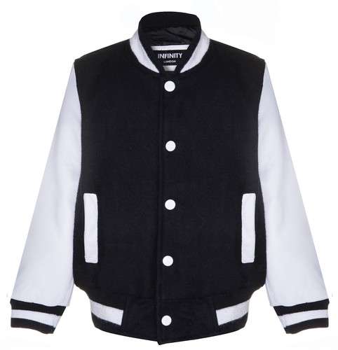 Bambini varsity bianco nero - varsity,