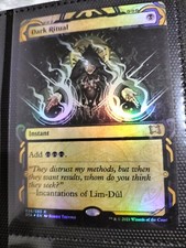 Rito Oscuro Foil - Dark Ritual - (In Inglese) Archivio mistico- Magic - Mtg