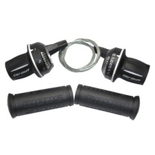 coppia comandi cambio rotante grip shift mrx 3x8v compatibile shimano SRAM bici 
