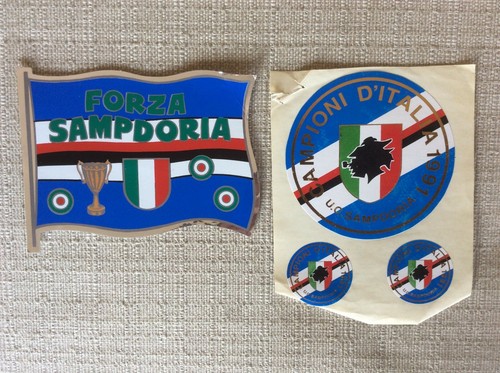 Sampdoria calcio adesivi - sampdoria,