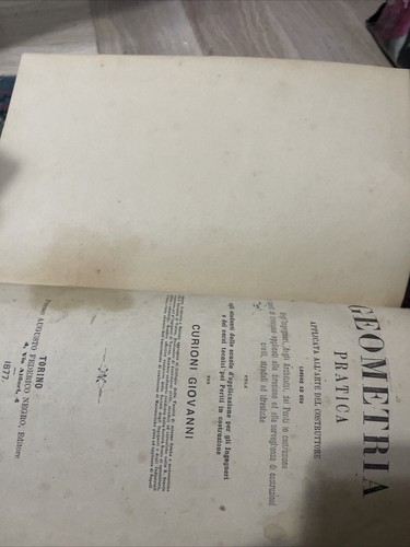Curioni geometria pratica 1887