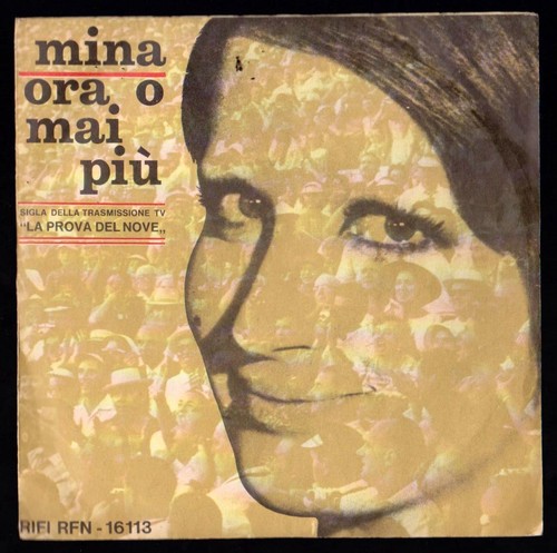 Mina disco giri sigla - giri,