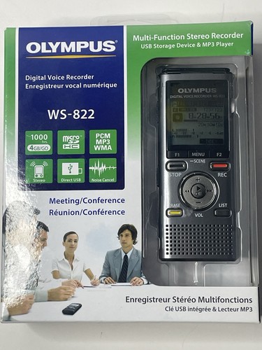 Olympus 822 registratore - ws-822,