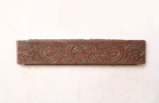 Antico pannello da parete legno filigrana intaglio decorazione vintage porta piano architrave trave