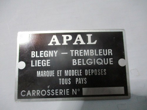 Targa apal buggy kitcar - apal, 356