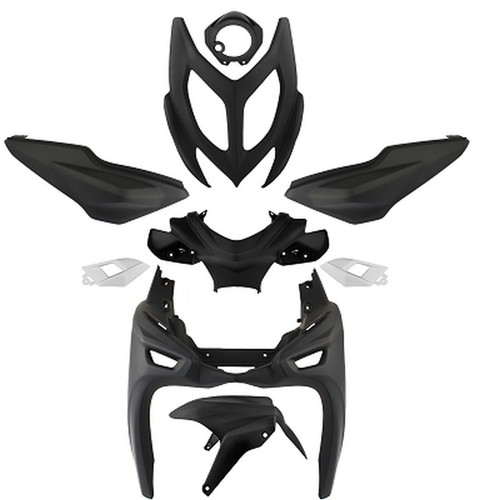 Kit pezzi carena nero - carena,