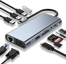 Adattatore USB C HUB 11 in 1