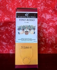 BAG IN BOX 5lt  "vino rosso Il bric"- Cascina San Siro