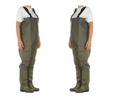 salopette per caccia pesca agricoltura impermeabile con stivali scafandro lavoro