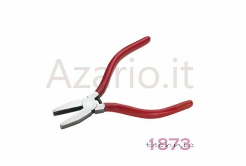 Pinza acciaio becchi piani - pinza,