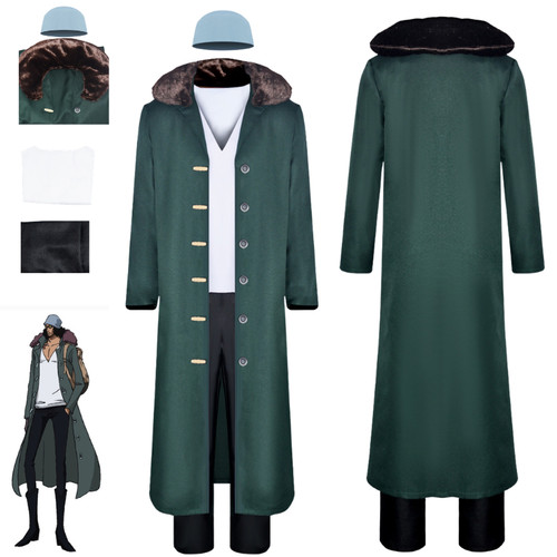 Costume cosplay kuzan pezzo - cosplay,