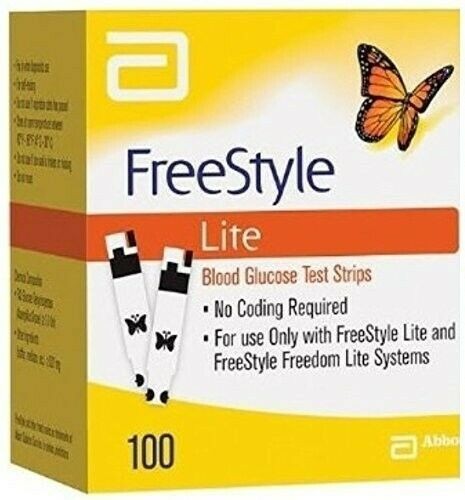 100 strisce reattive glicemia - 100,