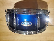 Pearl Decade Acero 14x5,5" Tamburo rullante laccato blu cobalto sfumato (virtualmente...
