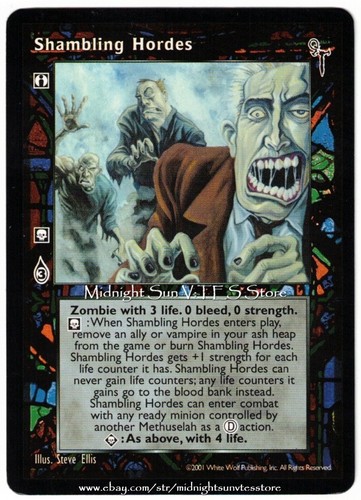 Shambling hordes final nights - shambling,