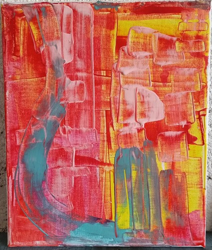 Quadro dipinto mano tela - quadro,