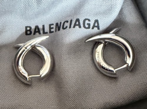 Orecchini balenciaga argento - orecchini,