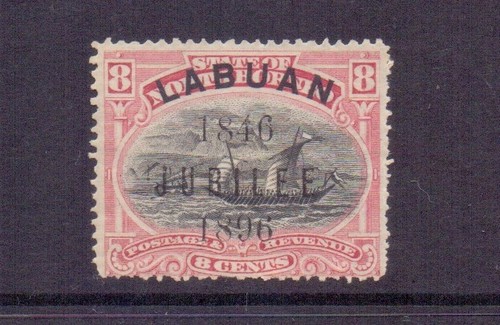 Labuan 1896 giubileo - 1896, 8c