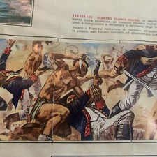 FIGURINA N.153-154-155 LA STORIA DEGLI INDIANI  ED.  MIRA 1965 OTTIMA DA RECUP