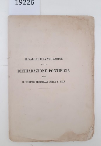 Valore la violazione - valore, e